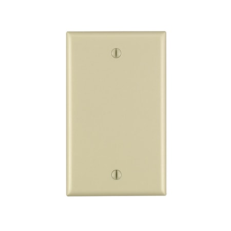 Leviton Faceplate, Number of Gangs: 1 Ivory 80714-00I